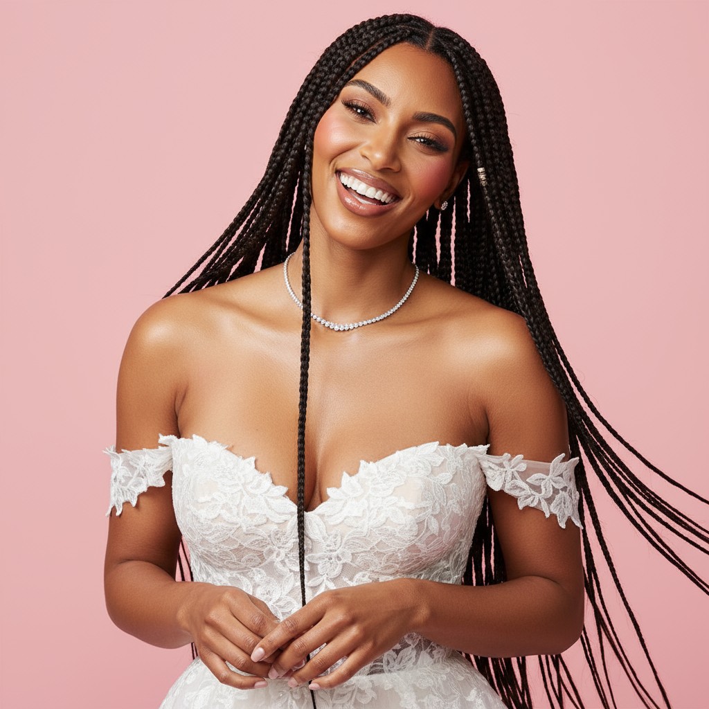 Kim Kardashian Braids Ideas